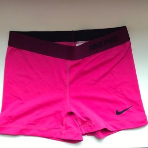 Nike pro shorts